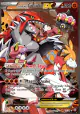 Team Magma's Groudon-EX 15/34 Rare Ultra card from Double Crisis