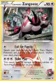 Team Magma's Zangoose 22/34 Common card from Double Crisis