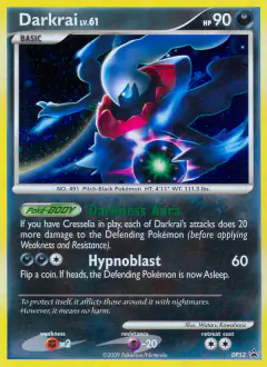Darkrai DP52 Promo card from DP Black Star Promo