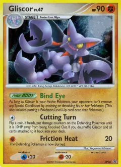 Gliscor DP36 Promo card from DP Black Star Promo