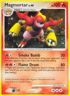 Magmortar DP20 Promo card from DP Black Star Promo