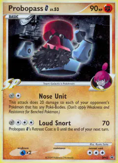 Probopass G DP43 Promo card from DP Black Star Promo