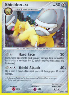 Shieldon DP08 Promo card from DP Black Star Promo