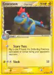 Croconaw δ 27/101 Uncommon card from Dragon Frontiers