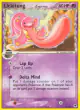 Lickitung δ 19/101 Rare card from Dragon Frontiers