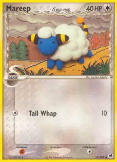 Mareep δ 54/101 Common card from Dragon Frontiers