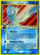 Mew ★ δ 101/101 Rare Holo Star card from Dragon Frontiers