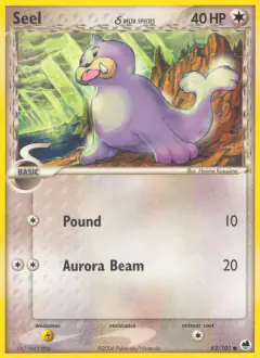 Seel δ 62/101 Common card from Dragon Frontiers
