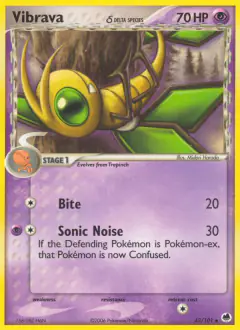 Vibrava δ 42/101 Uncommon card from Dragon Frontiers