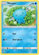 Wooper 25/70 Common card from Dragon Majesty