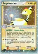 Ampharos ex 89/97 Rare Holo EX card from Dragon