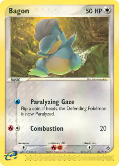 Bagon 23/97 Uncommon card from Dragon