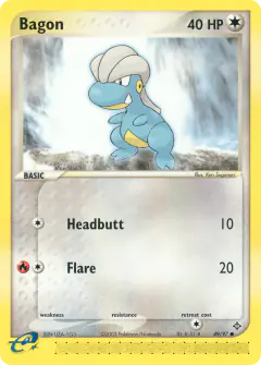 Bagon 49/97 Common card from Dragon