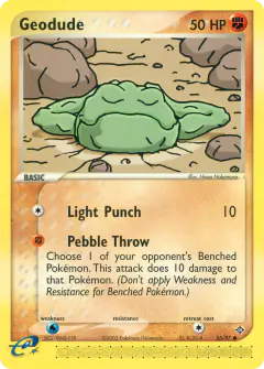 Geodude 55/97 Common card from Dragon
