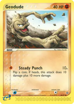Geodude 56/97 Common card from Dragon