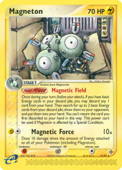 Magneton 17/97 Rare card from Dragon