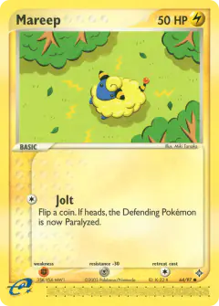 Mareep 64/97 Common card from Dragon