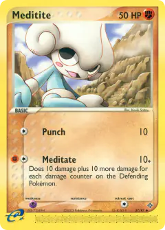 Meditite 37/97 Uncommon card from Dragon