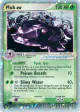Muk ex 96/97 Rare Holo EX card from Dragon