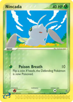 Nincada 66/97 Common card from Dragon