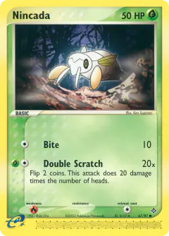 Nincada 67/97 Common card from Dragon