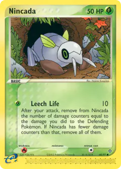Nincada 68/97 Common card from Dragon