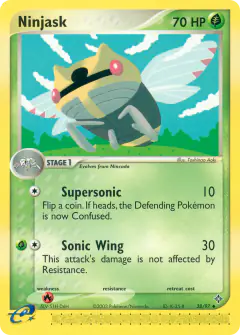 Ninjask 38/97 Uncommon card from Dragon