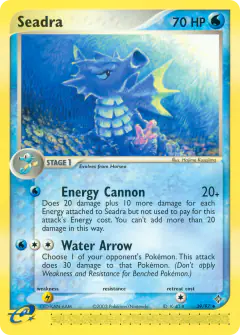 Seadra 39/97 Uncommon card from Dragon
