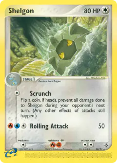 Shelgon 20/97 Rare card from Dragon