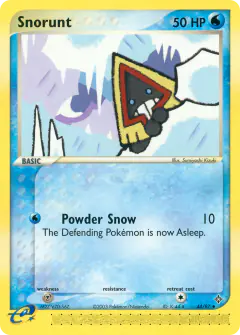 Snorunt 44/97 Uncommon card from Dragon