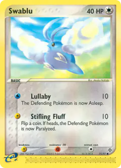 Swablu 75/97 Common card from Dragon