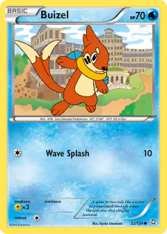 Buizel 32/124 Common card from Dragons Exalted