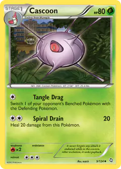 Cascoon 9/124 Uncommon card from Dragons Exalted