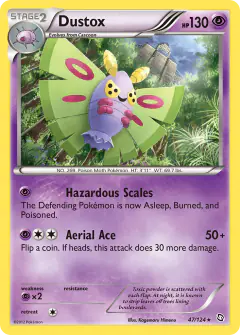 Dustox 47/124 Rare card from Dragons Exalted