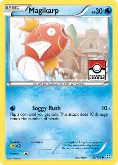 Magikarp 23/124 Common card from Dragons Exalted