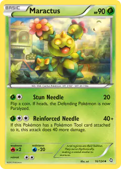 Maractus 16/124 Uncommon card from Dragons Exalted