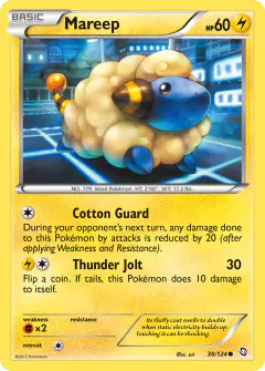 Mareep 38/124 Common card from Dragons Exalted