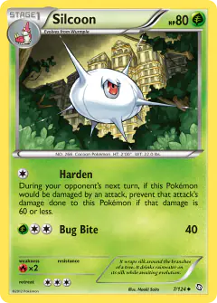 Silcoon 7/124 Uncommon card from Dragons Exalted