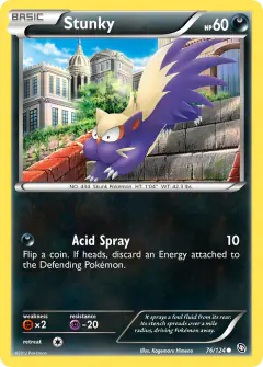 Stunky 76/124 Common card from Dragons Exalted
