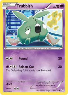 Trubbish 53/124 Common card from Dragons Exalted