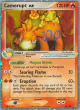 Camerupt ex 92/106 Rare Holo EX card from Emerald