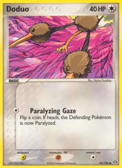 Doduo 45/106 Common card from Emerald
