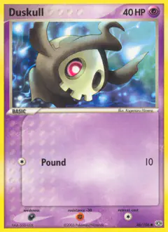 Duskull 46/106 Common card from Emerald
