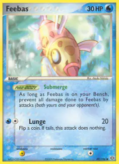 Feebas 49/106 Common card from Emerald