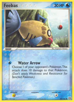 Feebas 50/106 Common card from Emerald
