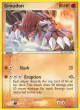 Groudon 14/106 Rare card from Emerald