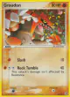Groudon 5/106 Rare Holo card from Emerald