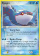 Kyogre 15/106 Rare card from Emerald
