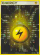 Lightning Energy 104/106 Rare Holo card from Emerald