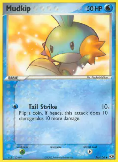Mudkip 56/106 Common card from Emerald